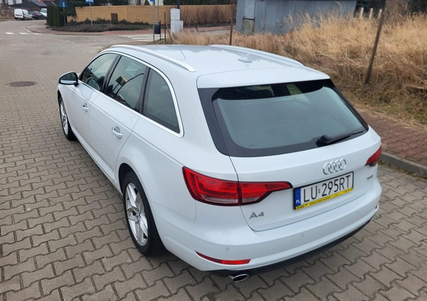 Audi A4 cena 96000 przebieg: 76700, rok produkcji 2018 z Lublin małe 667